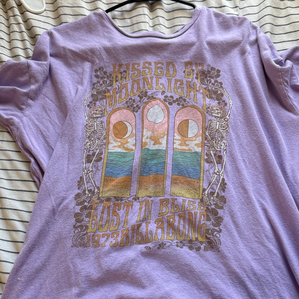 Billabong Lavender Graphic Tee